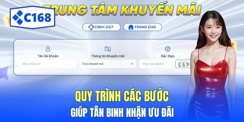 Quy trình các bước giúp tân binh nhận ưu đãi